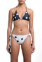 Top De Bikini Bimori Dots Black & Bottom De Bikini Tina Dots White