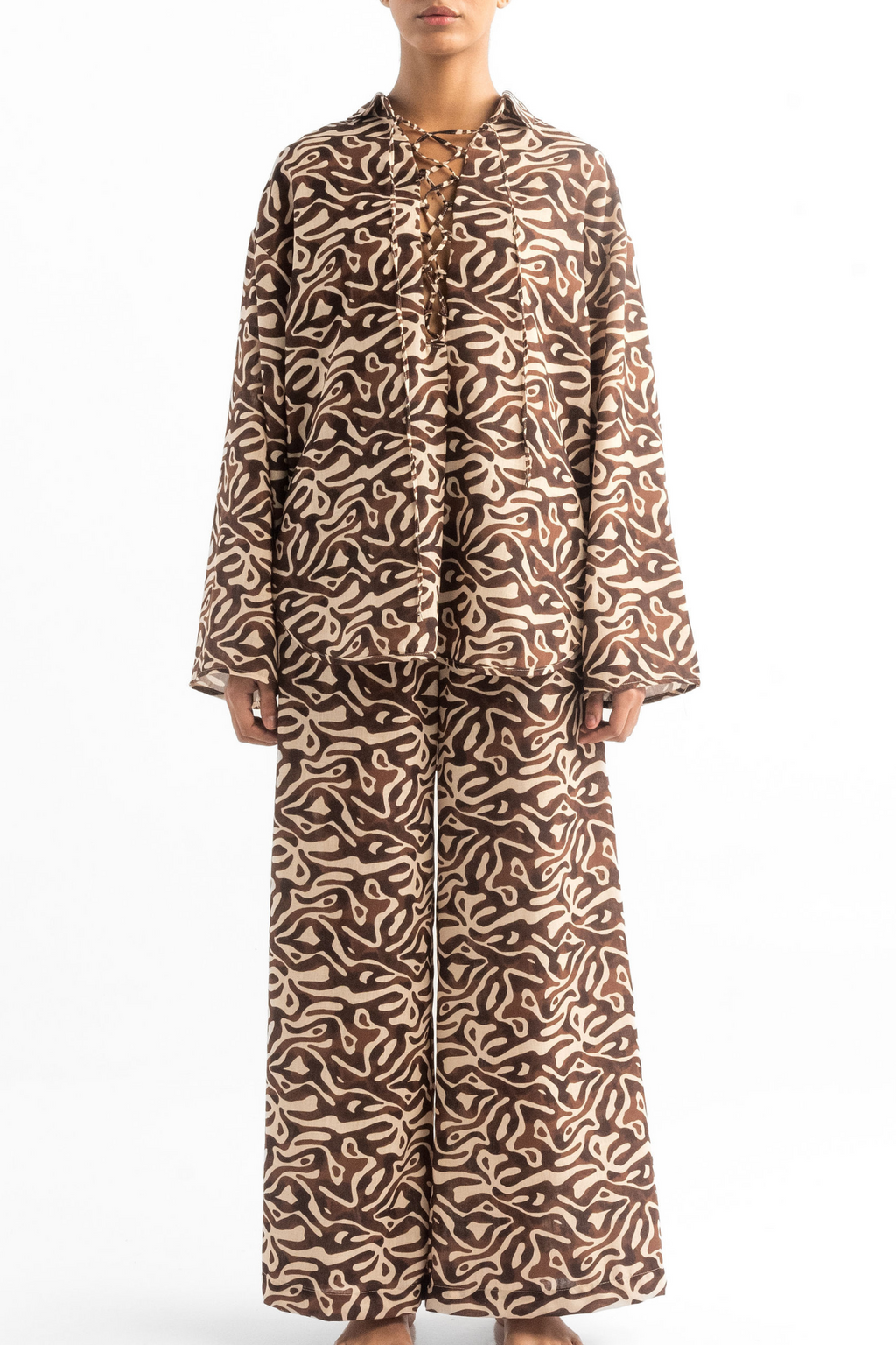 Valentina Brown Domus Shirt encantadore