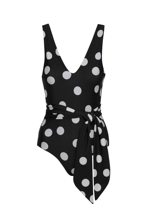 Vero Black Dots One Piece- Talla S