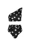 Top De Bikini Leonor Dots Black & Bottom De Bikini Leo Dots Black