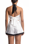 Top Nora Ivory Black & Short Liana Ivory Black