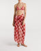 Top De Bikini Bimori Red Checkers & Bottom De Bikini Tina Red Checkers