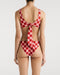 Bottom de Bikini Luli Red Checkers