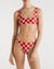 Top De Bikini Lu Red Checkers & Bottom De Bikini Luli Red Checkers