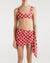 Mini Falda Saskia Red Checkers