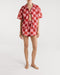 Camisa Alex & Shorts Liana Red Checkers