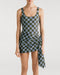 Vestido De Baño Entero Vivi Blue Checkers