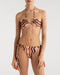 Top de Bikini Hortencia Star Waves Orange