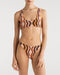 Top de Bikini Lu Star Waves Orange