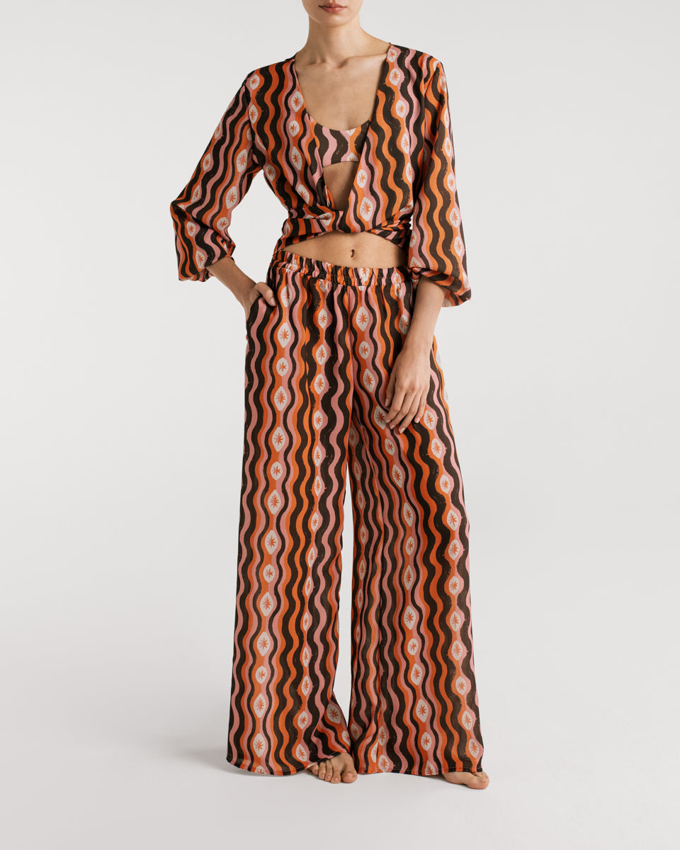 Cover Top Carmen Star Waves Orange encantadore
