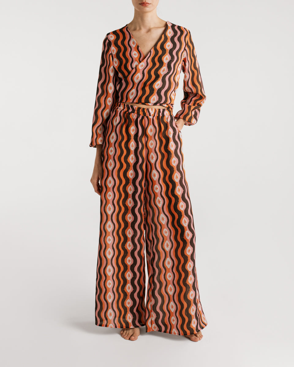 Cover Top Carmen Star Waves Orange encantadore