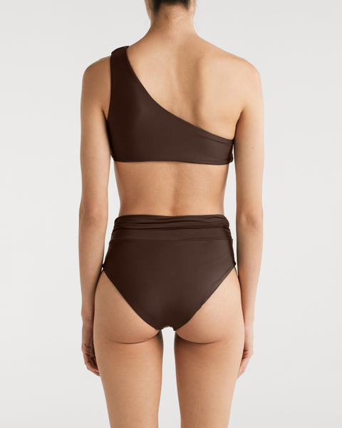 Top De Bikini Leo Brown & Bottom De Bikini Diani Brown