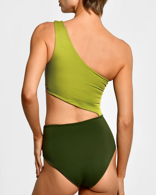 Enterizo Diana Rana Green encantadore
