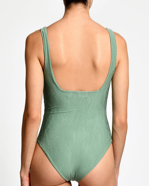 Vestido De Baño Entero Sole Jade Green