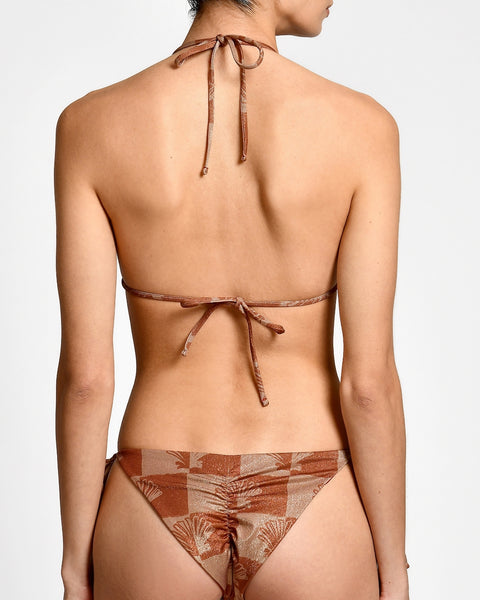 Top de Bikini Bimori Lurex Checkers