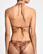 Bottom de Bikini Tina Lurex Checkers encantadore