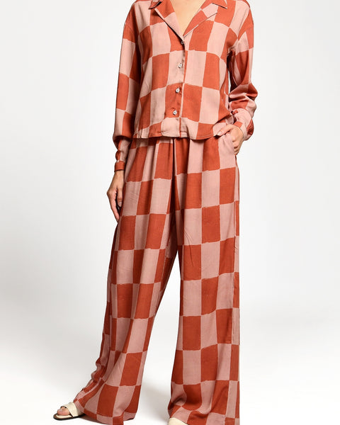 Pantalones Isabella Terra Checkers