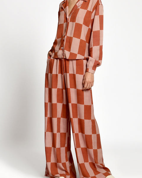 Pantalones Isabella Terra Checkers
