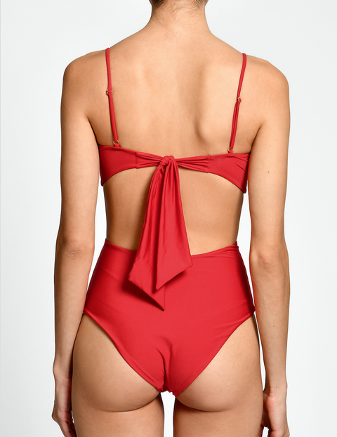 Vestido De Baño Entero Flavia Red