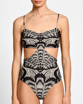 Vestido De Baño Entero Flavia Midnight Shells encantadore