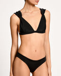 Bottom de Bikini Zahri Texturized Black encantadore