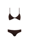 Top De Bikini Mila Brown & Bottom De Bikini Zahra Brown