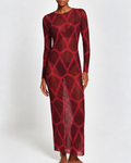 Vestido Petra Big Mollis Red Dress Encantadore