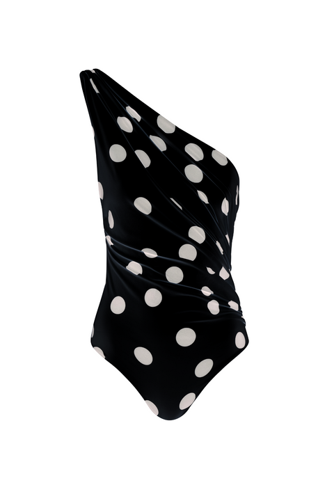 Vita Black Dots One Piece- Talla S