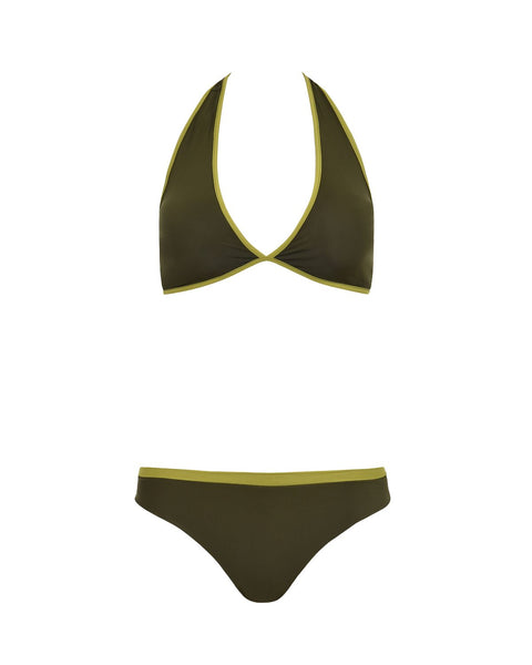 Top de Bikini Sandy Rana Green