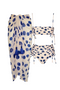 Clarisa Blue Dots Top & Clari Blue Dots Bottom & Taylor Blue Dots Sarong