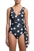 Vero Black Dots One Piece- Talla S