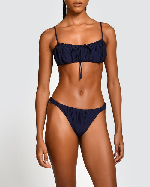Top de Bikini Nori Navy Encantadore