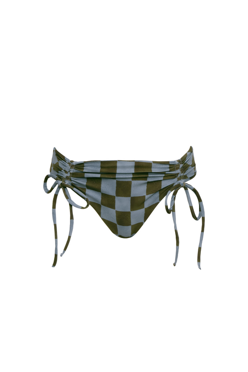 Bottom de BIkini Isa Blue Checkers encantadore