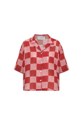 Alex Red Checkers Shirt encantadore