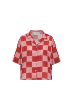 Alex Red Checkers Shirt encantadore