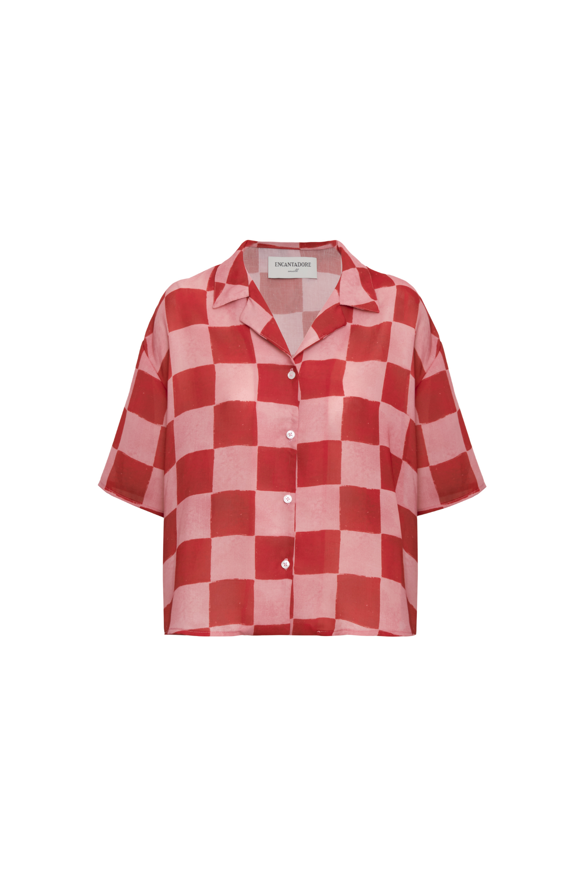 Alex Red Checkers Shirt encantadore