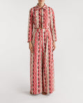 Fernanda Star Waves Red Blouse encantadore