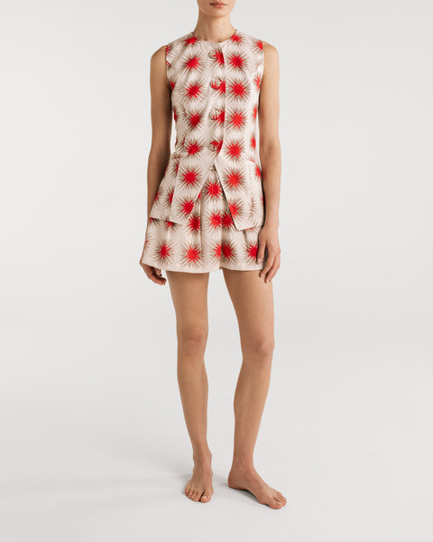 Chaleco Federica Star Red