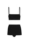 Top De Bikini Anne Black  & Bottom De Bikini Atalia Black