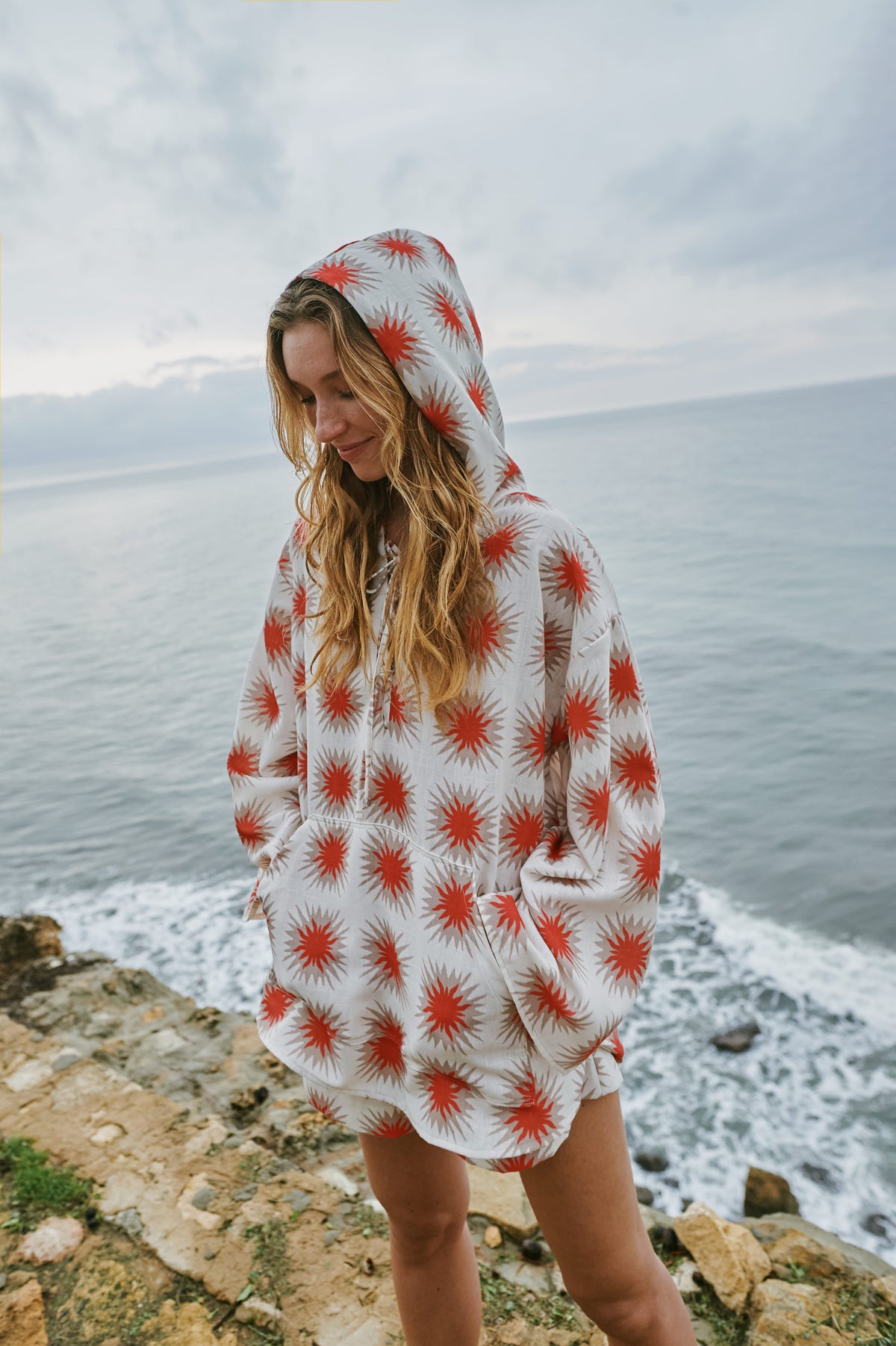 Hoodie Rapha Star Red encantadore