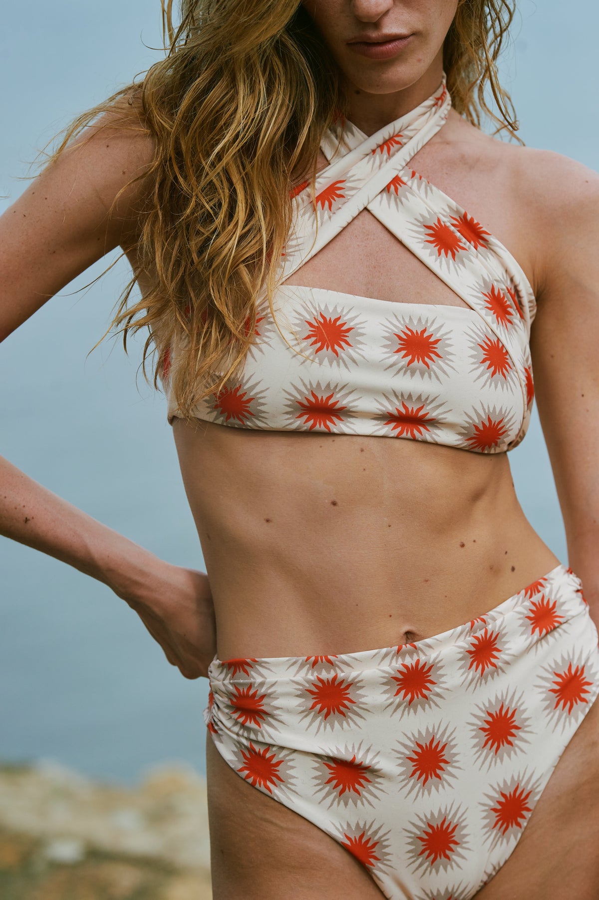 Bottom de Bikini Esther Star Red encantadore