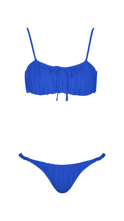 Top De Bikini Nori Blue & Bottom De Bikini Gianna Blue