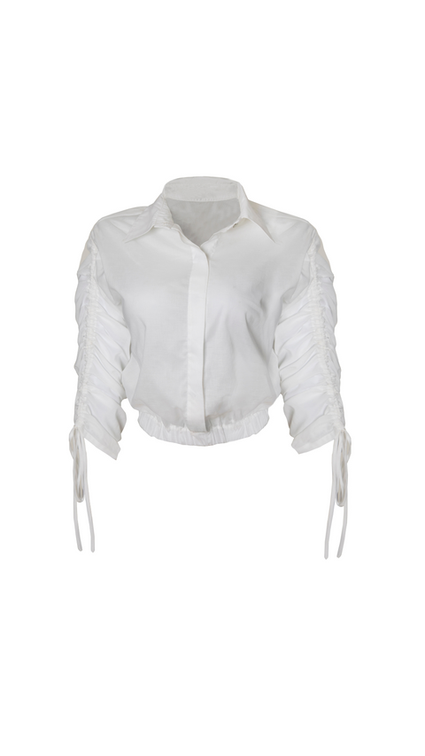 Bina White Shirt encantadore