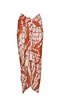 Taylor Orange Mare Sarong