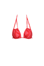 Chia Vendus Red Bikini Top encantadore