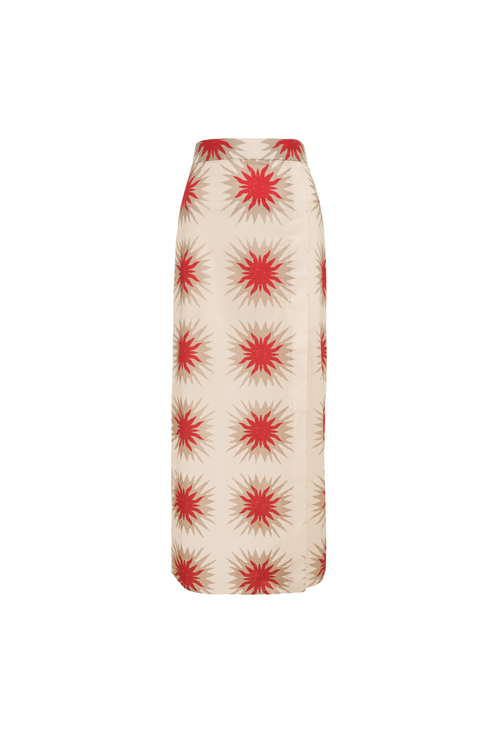 Falda Cecilia Star Red encantadore