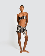 Falda Pareo Mini Saskia Euphoria Black Encantadore
