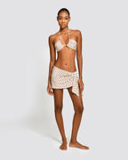 Falda Pareo Mini Saskia Mollis Red Encantadore