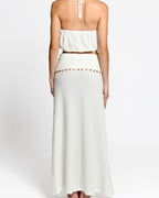 Falda Tejida Odette Ivory encantadore