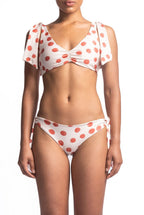 Juani Coral Dots Bottom encantadore
